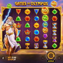 WinShark - Gates of Olympus Slot Game - Pragmatic Play