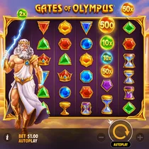 WinShark - Gates of Olympus Slot Game - Pragmatic Play